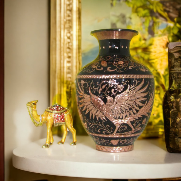 Copper vase 