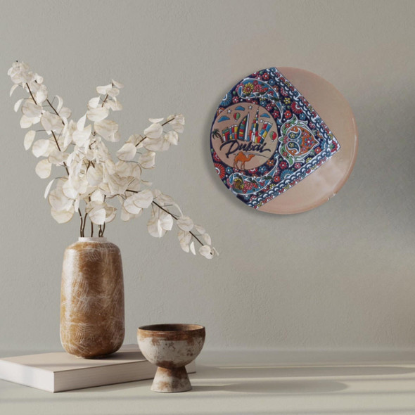 Handcrafted Handmade Dubai Plate – Craftihouse Luxury - Authentic Luxury Craftsmanship