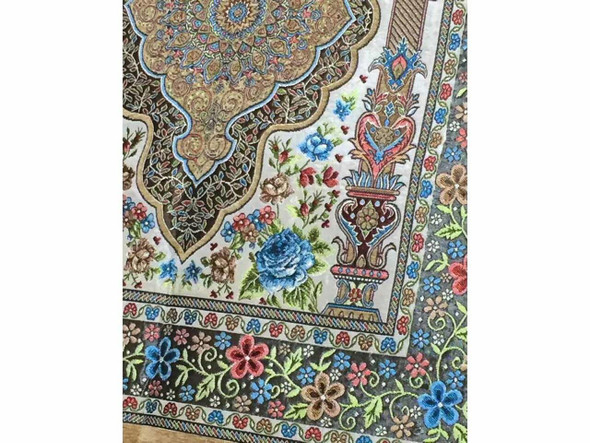 Handcrafted Arabic Cute woven Prayer mat Lifestyle Visual