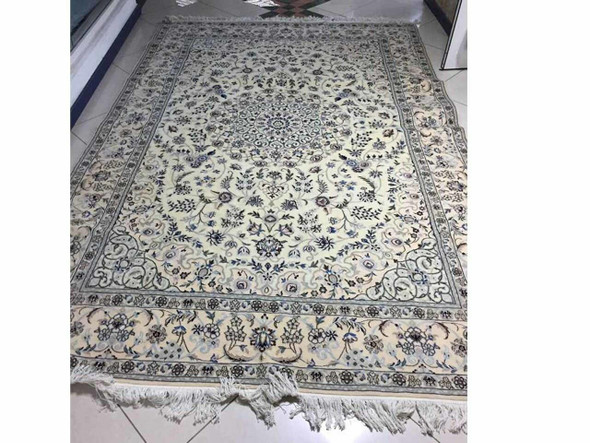 Handmade 9 Layer Naeen Carpet 3x2 M Carpet | Luxury Heritage Decor & Unique Artisan Piece - Luxury Handcrafted Art Craftihouse Dubai
