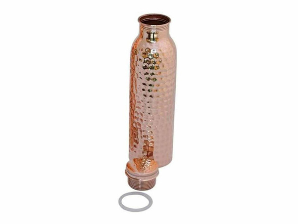Luxury Hammered Bottle Premium Design Showcase