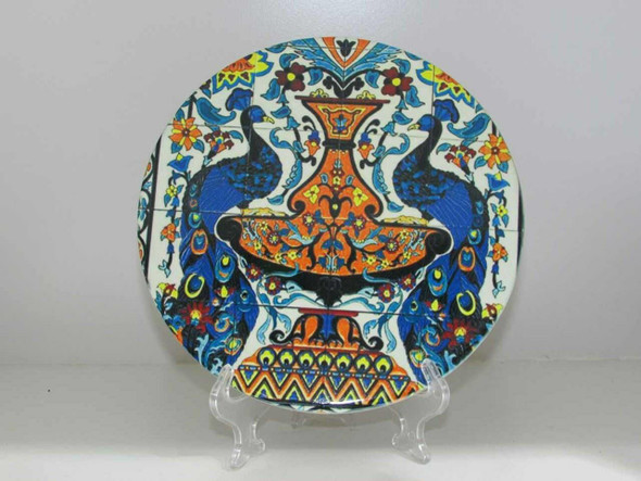 Luxury Handcrafted Ceramic Coaster Ceramic Plate Premium Design Showcase