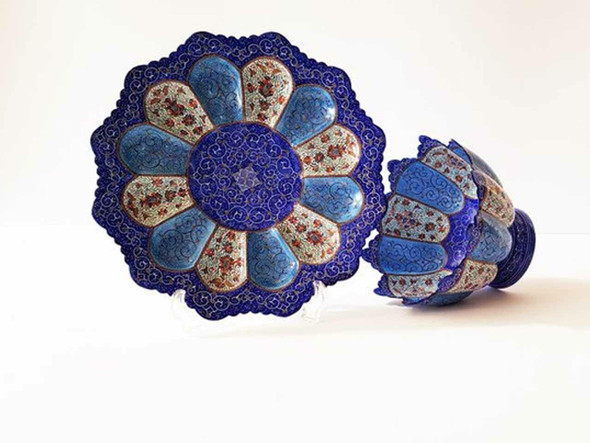 Handcrafted Candy/Nuts Bowl & Plate Lifestyle Visual