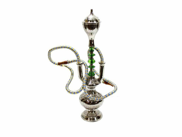 Luxury Artisan Silver Brass sheesha Smoking Premium Design Showcase