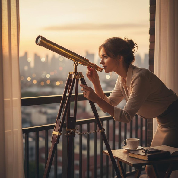 nautical-brass-spyglass-wood-tripod