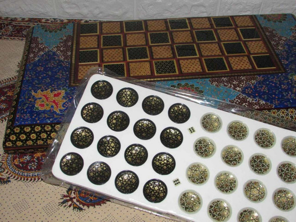 handmade backgammon