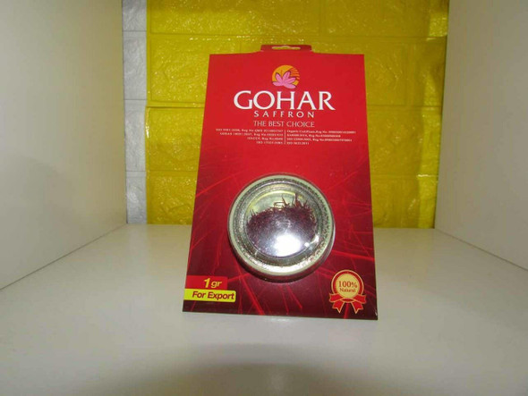 Handcrafted Gohar handmade Saffron Box ,   Saffron- 1 gm Lifestyle Visual