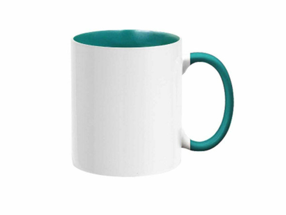 Luxury Green Sublimation Mug for Personalized Gift Premium Design Showcase