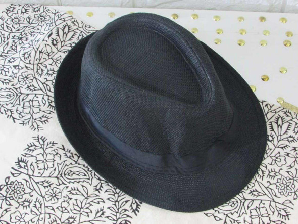 Luxury black  color Men hat , Afternoon Hat , Dubai Souvenir Premium Design Showcase