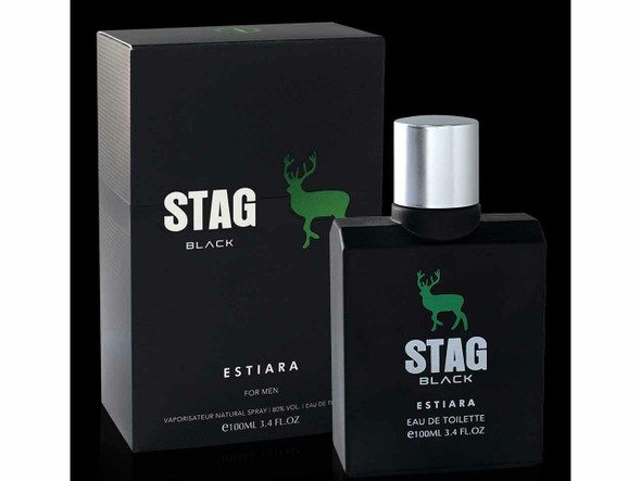 Luxury STAG BLACK , 100 ML Premium Design Showcase
