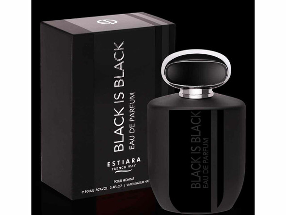 Luxury BLACK IS BLACK , 100 ML Premium Design Showcase