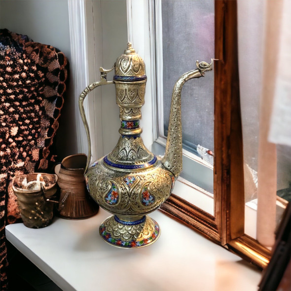 Artisan Artisan Stunning Engraved Pitcher Silver High-Resolution Product Shot