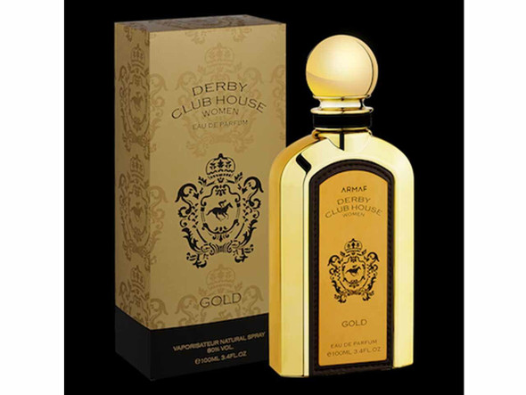 Luxury DERBY CLUB HOUSE GOLD WOMEN , 100 ML PERFUME , DUBAI PERFUME , GIFT FOR Premium Design Showcase