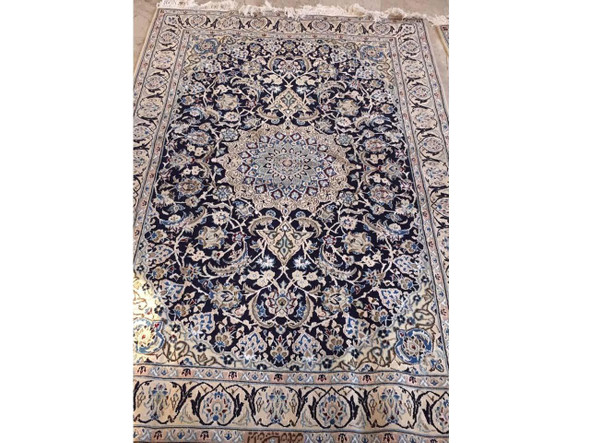 Handmade 9 Layer Naeen Carpet 200x130 Cm | Premium Handcrafted Gift & Cultural Souvenir - Luxury Handcrafted Art Craftihouse Dubai