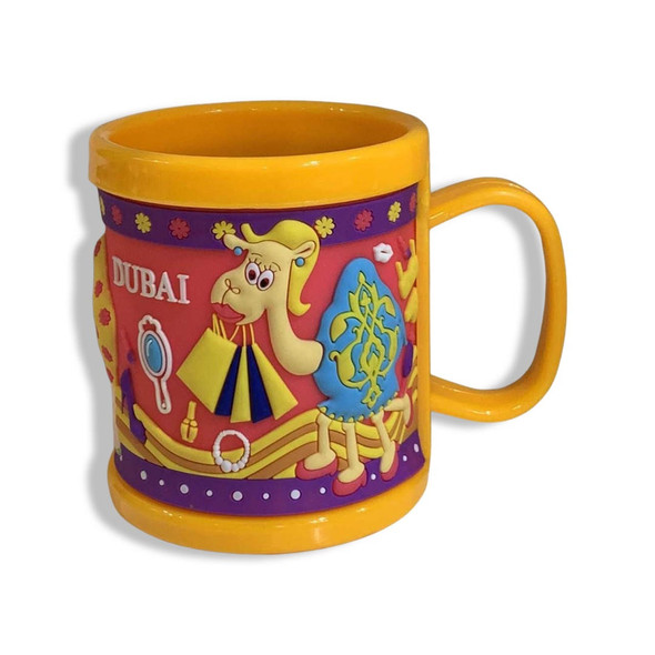 Pvc Souvenir Assorted Heritage Ceramic Mug | Middle Eastern Decor Accent - Luxury Handcrafted Art Craftihouse Dubai