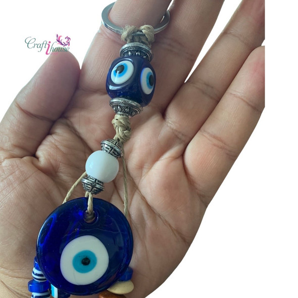 Evil Eye Keychain , Turkish Evil Eye  , Nazar Protection ,Perfect Gift