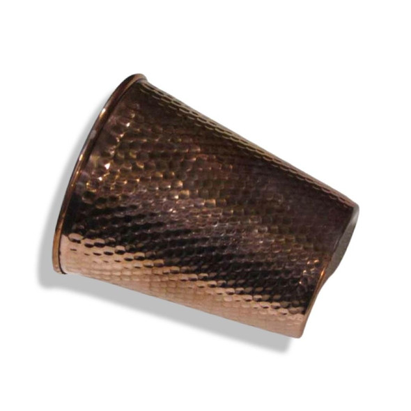 Copper Glass Hammered Copper Boutique Coffee Mug | Unique Dubai Cultural Gift - Luxury Handcrafted Art Craftihouse Dubai