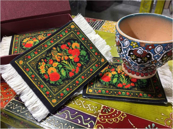 Pack Of 6pcs Rug | Artisan Home Decor | Unique Middle Eastern Piece - Luxury Handcrafted Art Craftihouse Dubai