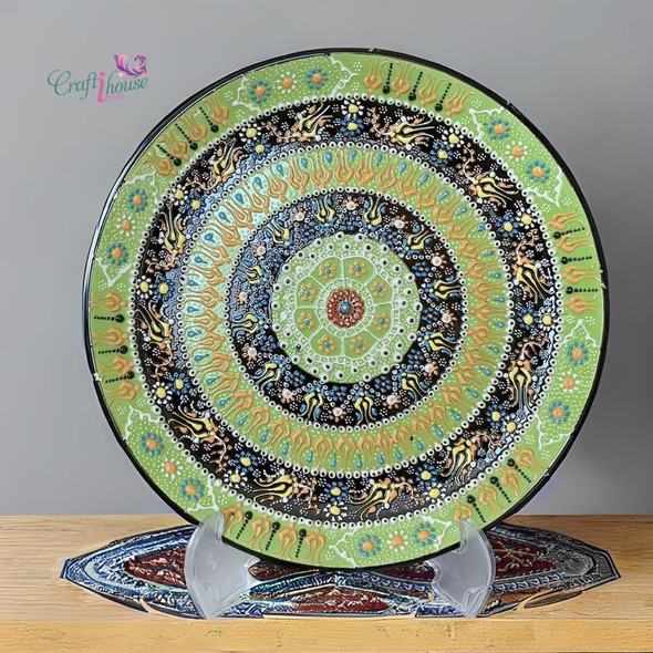 Exclusive wall hanging plate – Craftihouse Artisan - Authentic Luxury Craftsmanship
