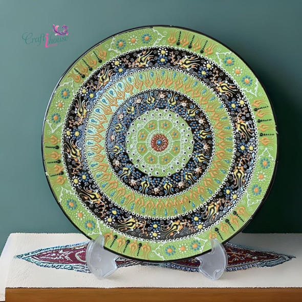 Exclusive wall hanging plate – Craftihouse Artisan - Authentic Luxury Craftsmanship