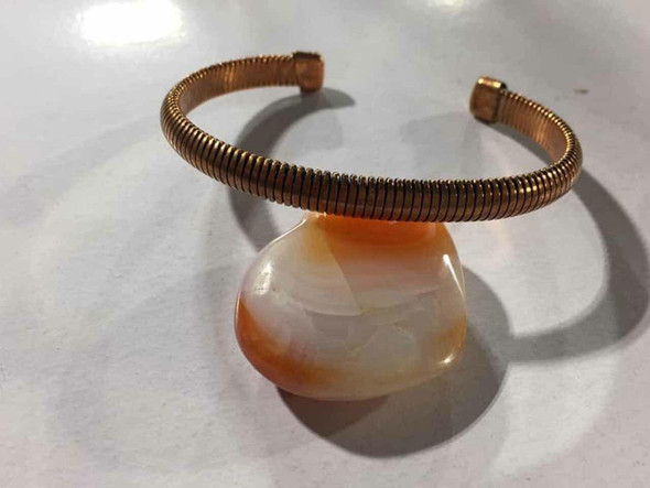 Luxury Stunning Copper bracelet , handmade handicraft , adjustable bracelet , engraving on copper Premium Design Showcase