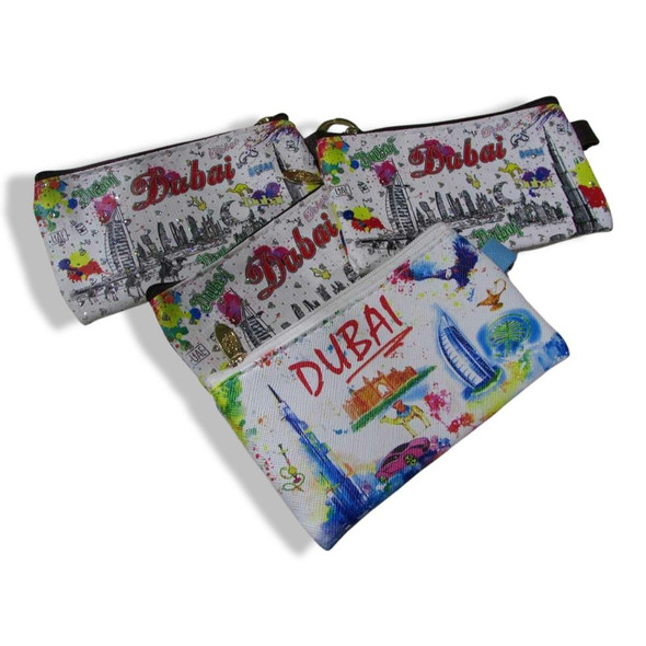 Coin Purse Ethnic Carpet Patterned | Artisan Zipper Pouch Bag | Authentic Heritage Keepsake - Luxury Handcrafted Art Craftihouse Dubai