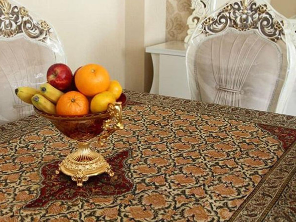 Luxury Artisan 200x140 ghalamkari tapestry table Premium Design Showcase