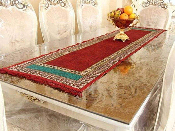 Luxury Artisan Red pattern 200x50 ghalamkari Premium Design Showcase