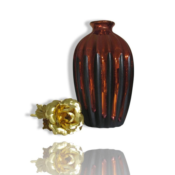 Handcrafted Stunning Handmade Clay Flower Vase - 26cm Ceramic Vase for H... - Luxury Handcrafted Art Craftihouse Dubai