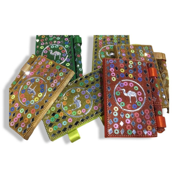 Dubai Camel Note Book And Pen | Sophisticated Boutique Accessory | Crafted In Dubai - Luxury Handcrafted Art Craftihouse Dubai