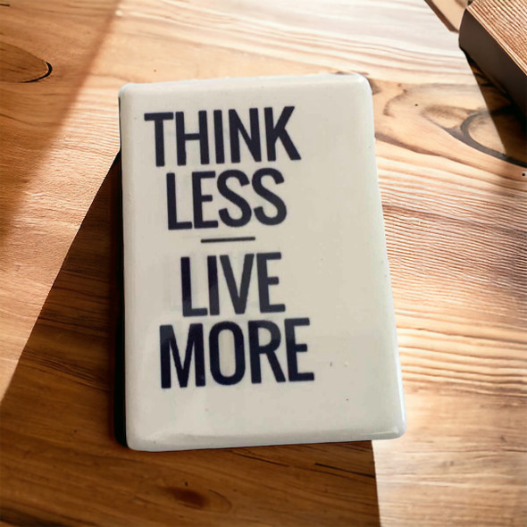 Exclusive Uae Think Less Live More Fine Craftsmanship Detail