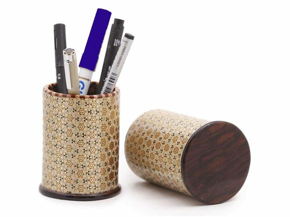 Handcrafted Khatm Pen holder makeup Lifestyle Visual