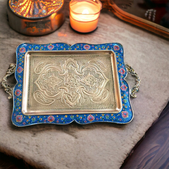 Exclusive Artisan Hand Engraved copper Fine Craftsmanship Detail