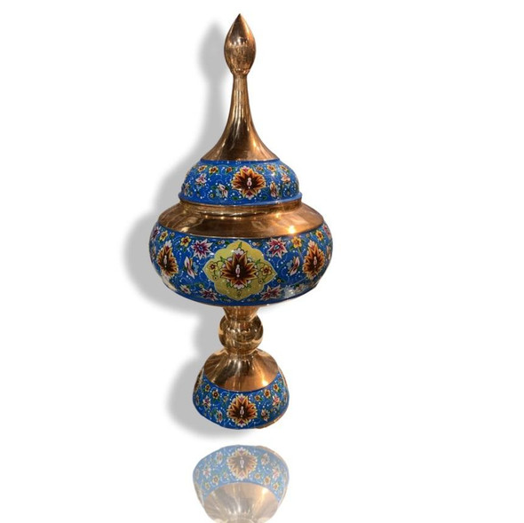 Luxury Artisan hand painted copper Mes Premium Design Showcase