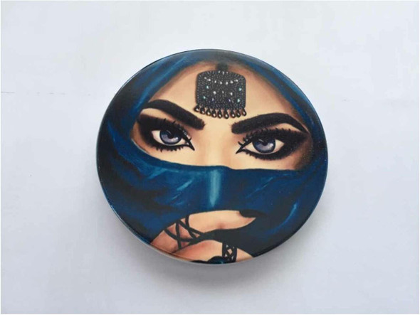 Luxury Arabic Arabic Lady Tea Coaster Premium Design Showcase