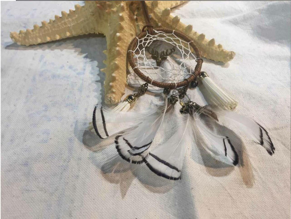 Luxury Artisan Feather Dream Catcher car Premium Design Showcase