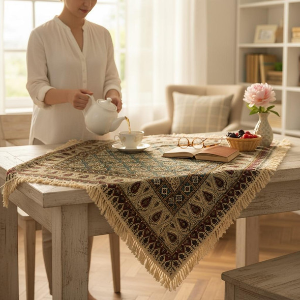 persian-ghalamkari-block-printed-tablecloth-craftihouse