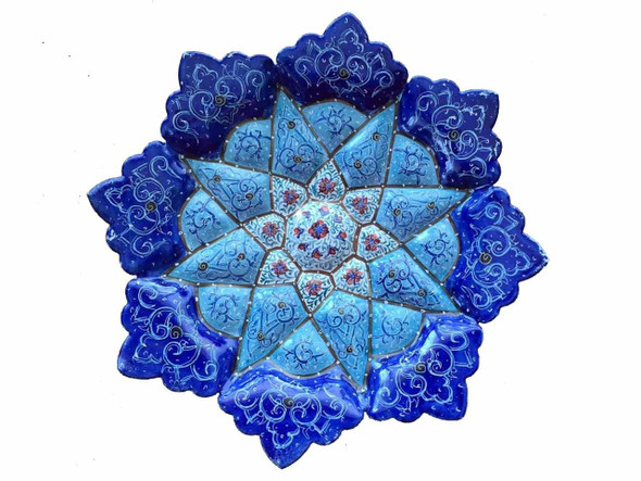 Luxury Wall Copper Plate Enamel Premium Design Showcase