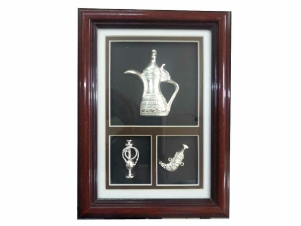 Special 3 House Silver From | Premium Handcrafted Memento | High-end Gift - Luxury Handcrafted Art Craftihouse Dubai