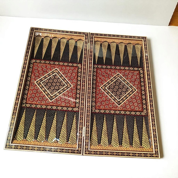 Luxury Handmade Luxury Backgammon & Chess Board Premium Design Showcase
