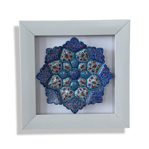Luxury Persian Decorative Enamel Wall Hanging Premium Design Showcase