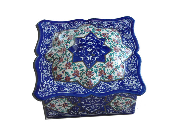 Handcrafted Minakari Hand Painted Copper Lifestyle Visual