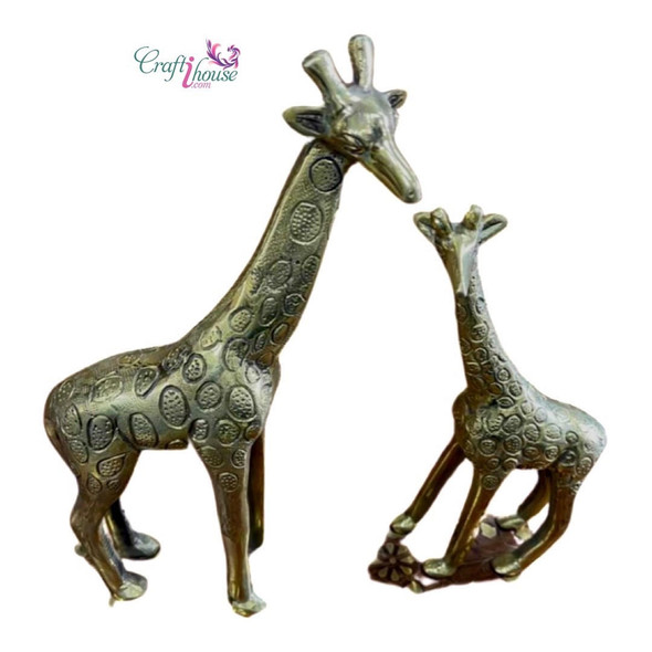 Luxury Artisan Giraffe decor giraffes family Premium Design Showcase