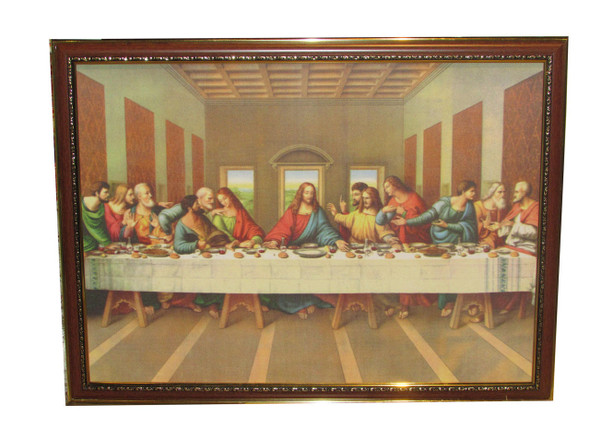 Jesus Canvas Print Brown | Luxury Heritage Gift & Cultural Souvenir - Luxury Handcrafted Art Craftihouse Dubai