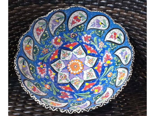 Luxury Handcrafted ceramic fruit serving bowl Premium Design Showcase