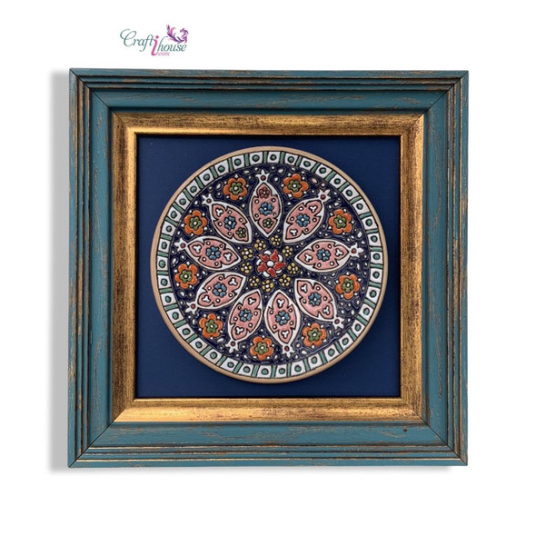 Handcrafted Decorative wall plate | Premium Luxury Decor - Luxury Handcrafted Art Craftihouse Dubai