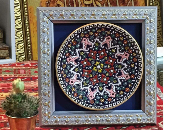 Luxury Uae Handcrafted Awesome Earthenware Silver Premium Design Showcase