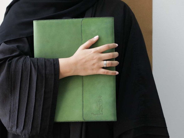 Luxury Camel leather souvenir , Portfolio Handmade Camel Leather  , Birthday gift Premium Design Showcase