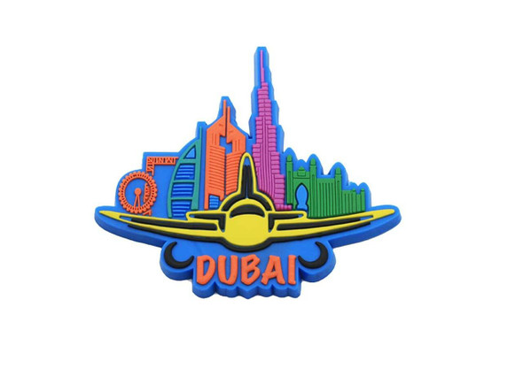 Dubai Tour Fridge Magnet Pvc Magnet | Unique Fridge Magnet | Artisan Home Decor Memento - Luxury Handcrafted Art Craftihouse Dubai