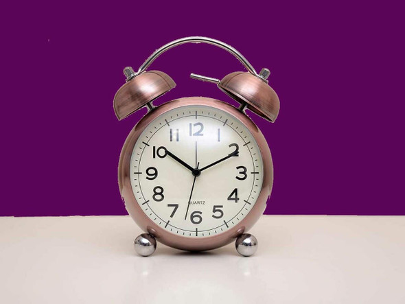 Luxury Artisan Double bell Table Alarm Premium Design Showcase